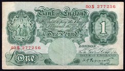 Great Britain 1 Pound 1948 - 1949 (ND)
P# 369a