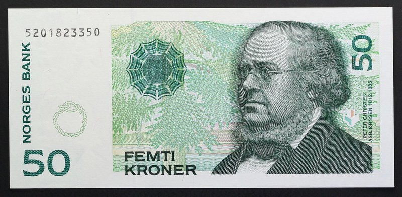 Norway 50 Kroner 1998
P# 46a; № 5201823350; UNC