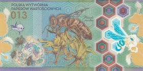 Poland Test Banknote 2013 Bees
UNC; Plastic