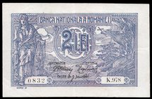Romania 2 Lei 1915
P# 18; XF