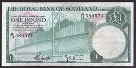 Scotland 1 Pound 1969
P# 329a; The Royal Bank of Scotland Limited