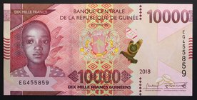 Guinea 10000 Francs 2019 NEW
P# New; № EG455859; UNC