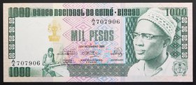 Guinea-Bissau 1000 Pesos 1978
P# 8b; № A/4 707906; UNC