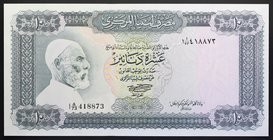 Libya 10 Dinars 1972
P# 37; № 418873; UNC; "Omar al-Mukhtar"