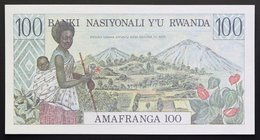 Rwanda 100 Francs 1978 RARE!
P# 12a; № BU 217118; UNC; RARE!