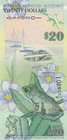 Bermuda 20 Dollars 2009 Short Number
P# 60; UNC
