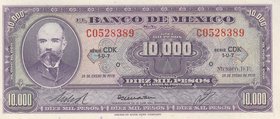 Mexico 10000 Peso 1978 Series CDК
P# 72; UNC
