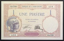 French Indo-China 1 Piastre 1927-31
P# 48b; № H 4788438; AUNC