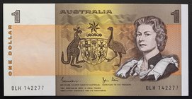Australia 1 Dollar 1974 - 1983
P# 42d; № DLH 142277; UNC