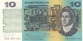 Australia 10 Dollars 1991
P# 45g; UNC