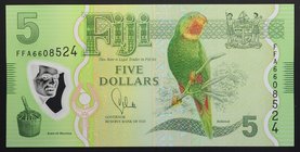 Fiji 5 Dollars 2012
P# 115a; UNC; Polymer