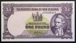 New Zealand 1 Pound 1960 RARE!
P# 159; № 299 005515; UNC-; "James Cook"; RARE!