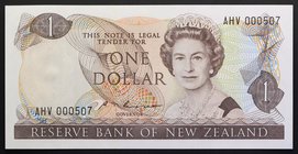 New Zealand 1 Dollar 1985
P# 169b; № AHV 000507; UNC