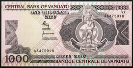 Vanuatu 1000 Vatu 1983 (ND)
P# 3a; UNC