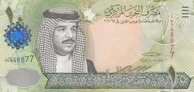 Bahrain 10 Dinars 2006 -2008
P# 28; UNC