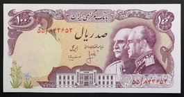 Iran 100 Rials 1976 Commemorative
P# 108; № 843953; UNC