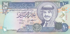 Jordan 10 Dinar 1992
P# 26; UNC