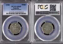 Somalia 50 Centesimi 1950 PCGS SP65
KM# Pr4