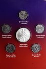 United States Set of 5 Coins 2006 With Silver Dollar
Official Package