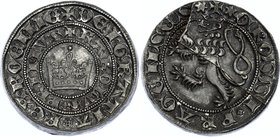 Bohemia Karl IV Prague 6 Groschen 1346-1378 Restrike
Very beautiful lustrous silver restrike in 19,6g weight! Rare!