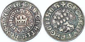 Bohemia Louis Jagiellon Prague 9 Groschen 1516-1526 Restrike 30,7g!
Very beautiful lustrous silver restrike in 30,7g weight! Rare!