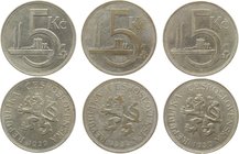 Czechoslovakia 5 Korun Lot 1929 - 32
KM# 11; Silver