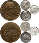 Czechoslovakia Lot of 4 "T.G.Masaryk" Medals
T. G. Masaryk. Na paměť 85. narozenin prvního presidenta republiky Československé Silver (.987) 14.81g 5...