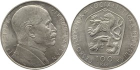 Czechoslovakia 100 Korun 1976
KM# 85; Silver; Centennial - Birth of Viktor Kaplan
