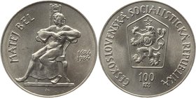 Czechoslovakia 100 Korun 1984
KM# 113; Silver; 300th Anniversary - Birth of Matej Bel