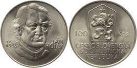 Czechoslovakia 100 Korun 1985
KM# 116; Silver; 200th Anniversary - Birth of Jan Holly