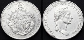 Hungary 1 Thaler 1830 A
KM# 417; Silver; Franz I; XF
