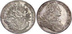 German States Bavaria Thaler 1771
KM# 234.1, Dav# 1953; Silver, VF.