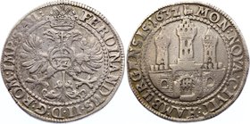 German States Hamburg 1 Thaler 1632
Dav# 5365; Silver, VF.
