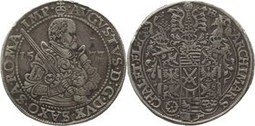 German States Saxony 1 Thaler 1577 HB
Dav# 9798; Silver 28,77g.