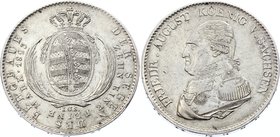 German States Saxony 1 Conventionsthaler 1823 IGS
KM# 1091; Silver; XF+