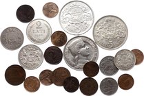 Latvia Lot of 24 Coins 1918-1940
Different denominations & dates. 24 Coins in total, mostly XF-AUNC.
