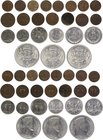 Latvia Lot of 24 Coins 1922 - 1939
Excellent selection of coins of Latvia, both for the beginning collector, and for the dealer.