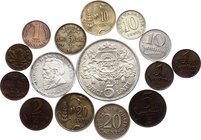 Lithuania Latvia & Estonia Coin Lot 1918-1940
Different denominations & dates. 15 Coins in total, mostly VF-XF.