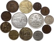 Lithuania Latvia & Estonia Coin Lot 1918-1940
Different denominations & dates. 13 Coins in total, mostly VF-XF.