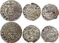 Polish-Lithuanian Commonwealth Lot of 3 Coins 16th Century
1/5 Grosh & 2 Solids in amazing condition with mint luster