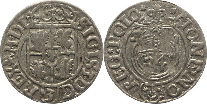 Poland Poltorak 1621 Bydgoszcz
Silver 1,18 g.; Sigismund III; Bydgoszcz mint; M...