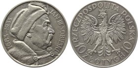 Poland 10 Zlotych 1933 Jan III Sobieski
Y# 23; Silver 21,9g.; Jan III Sobieski