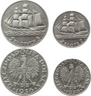 Poland 2 & 5 Zlotych 1936
Y# 30-31; Silver