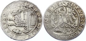 Switzerland Schaffhausen Thaler 1621
KM# 25; SIlver, VF.