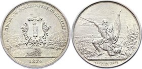Switzerland 5 Francs 1874
X# S12; Silver; St. Gallen Shooting Festival, 1874; Mintage 15,000