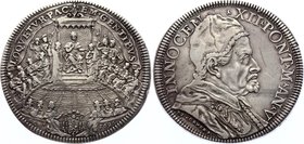 Vatican / Papal States Piastre ou Scudo 1696
Dav# 4106; Innocenzo XII (1691-1700) – Antonio Pignatelli. Rome mint. Rare. XF-AUNC.