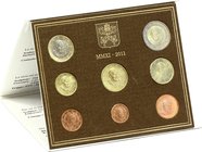 Vatican Euro Set 2011
1 2 5 10 20 50 Euro Cents 1 2 Euro 2011; Original Package