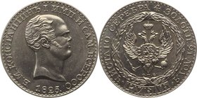 Russia 1 Rouble 1825 СПБ RRRRR Collectors Copy
Bit# C1; Copper-Nickel 23,41g.