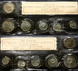 Russia - USSR Set of 5 Coins 1967 In Official Bank Package
50 Years of October Revolution; A little damage on the bank package