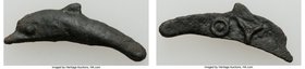 SCYTHIA. Olbia. Ca. 437-410 BC. Cast AE (29mm, 1.87 gm). XF. Dolphin left / ΘY on blank surface. Anokhin 180. SNG BM Black Sea 369.

HID09801242017